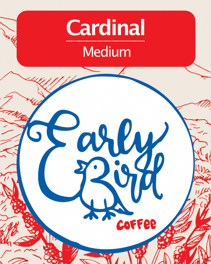 Early Bird Coffee (Woodstock) - Cardinal (Medium Roast) - Whole Bean