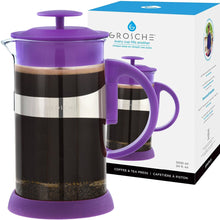 Load image into Gallery viewer, French Press: GROSCHE Zurich - Purple, 1000ml/34 fl. oz/8 cup