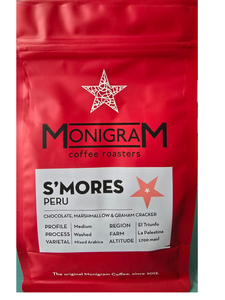 Monigram Coffee Roasters (Cambridge) - S'Mores- (Medium) - 12oz - Whole Bean
