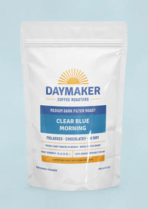 Daymaker Coffee Roasters - Clear Blue Morning - (Med/Dark Roast) - 12oz - Whole Bean
