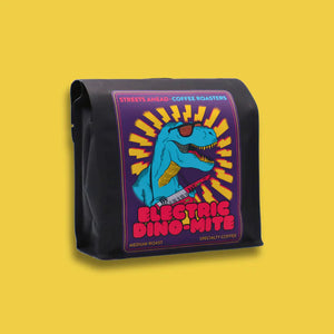 Streets Ahead Coffee Roasters (Woodstock) - Electric Dino-Mite (Medium Roast) *** NEW ****