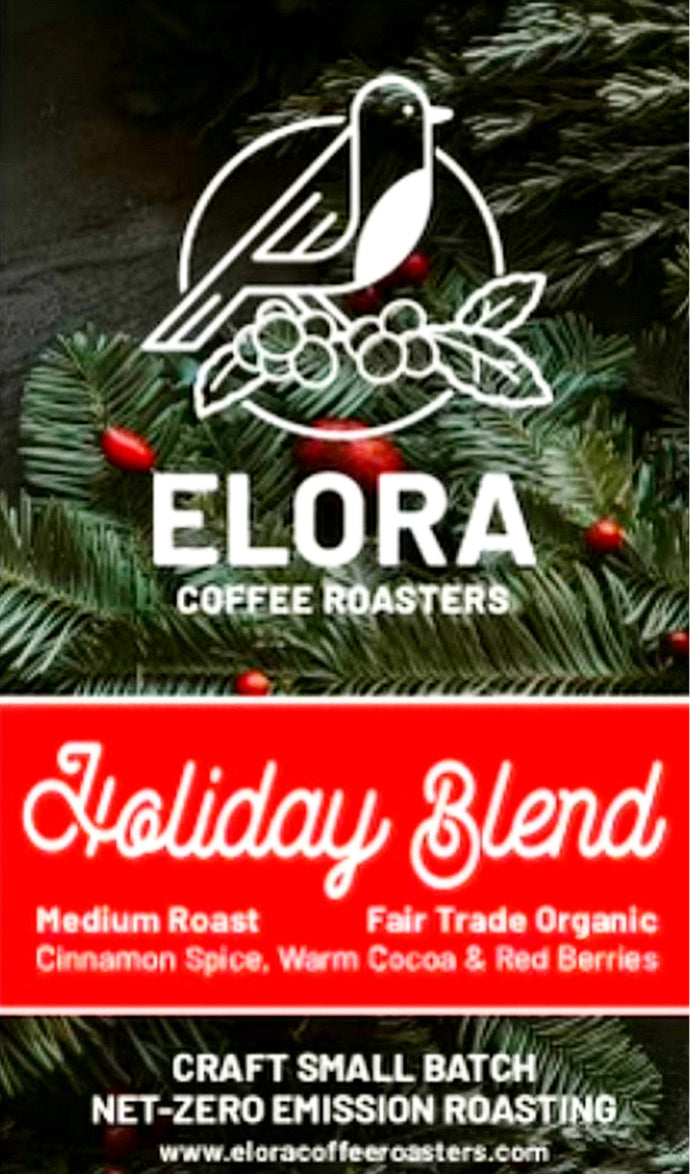 Elora Coffee Roasters - Holiday Blend - 12oz - Whole Bean - (Medium Roast)