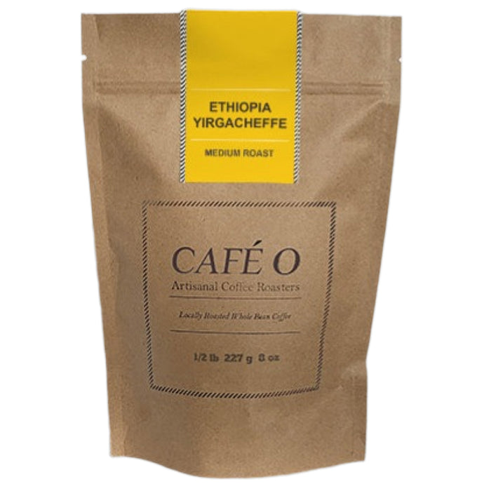 CAFE O (Kitchener) - Ethiopia Yirgacheffe - Medium Roast - 1LB - Whole Bean