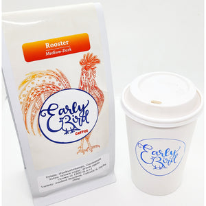 Early Bird Coffee (Woodstock) - Rooster (Medium/Dark Roast) - 12oz Whole Bean ***NEW ***